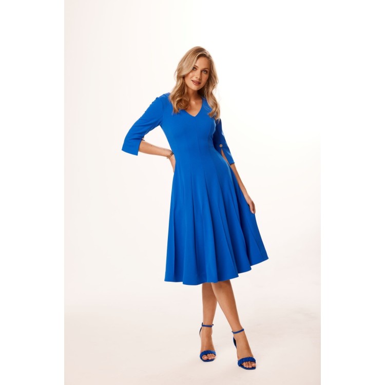 Tia V neck dress