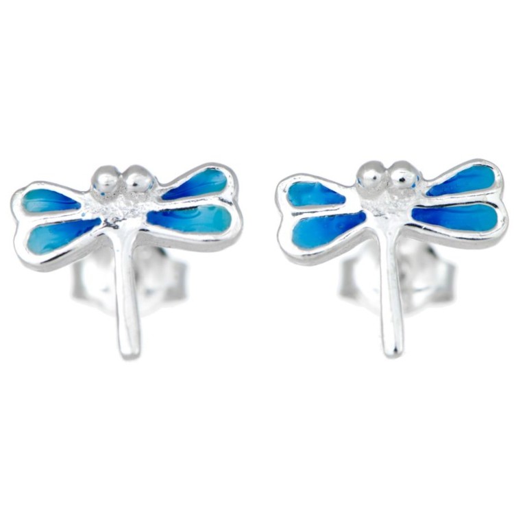 Toucan Dragonfly Stud Earrings 5561