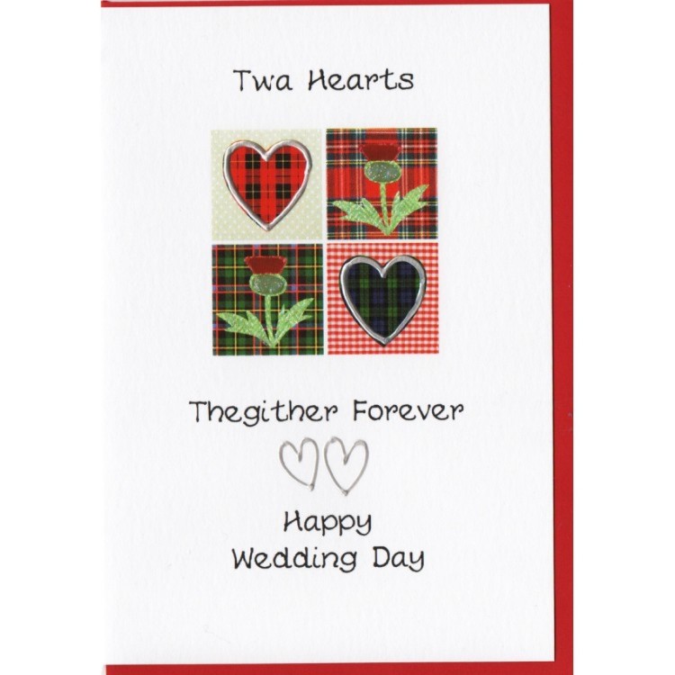 Wee Wishes Twa hearts 