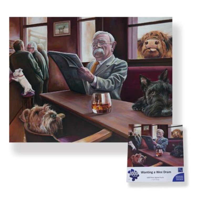 Wanting a wee dram jigsaw puzzle