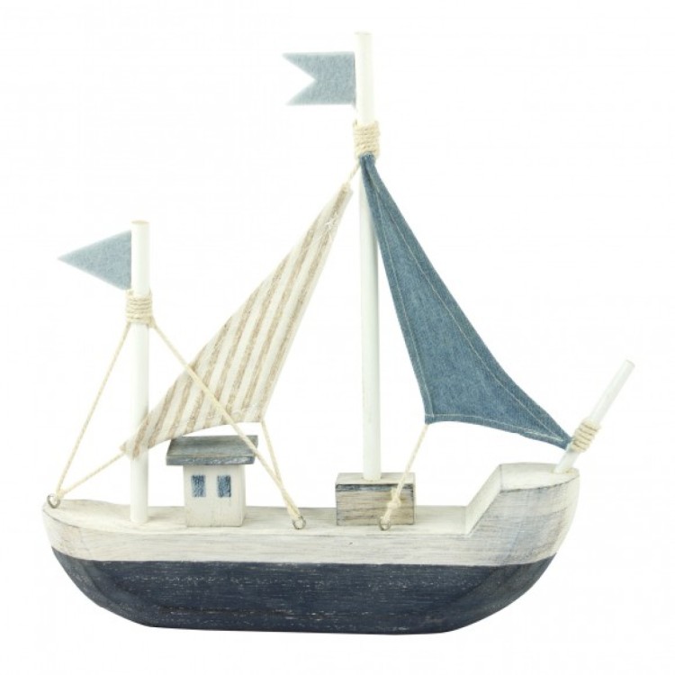 Wooden sail boat