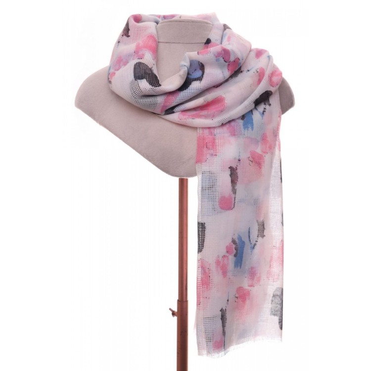 Zelly abstract scarf